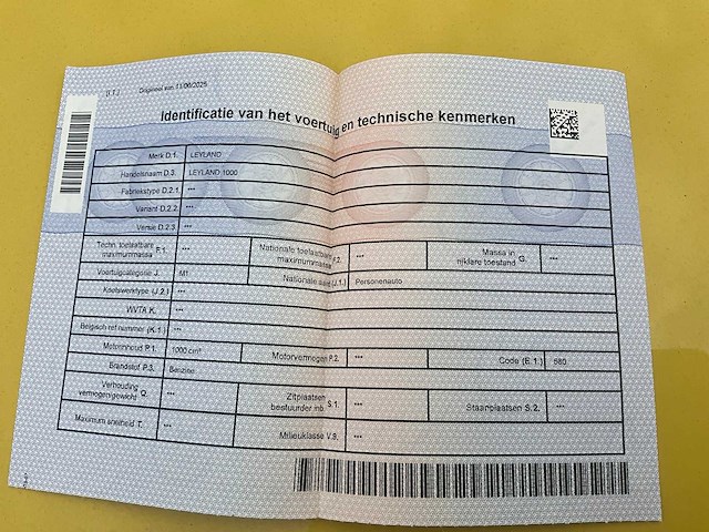 1974 leyland 1000 oldtimer - afbeelding 37 van  45