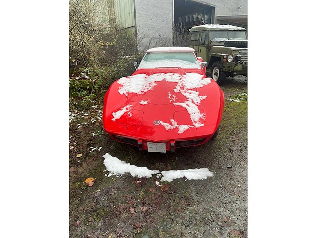 1975 chevrolet corvette stingray oldtimer - afbeelding 12 van  26
