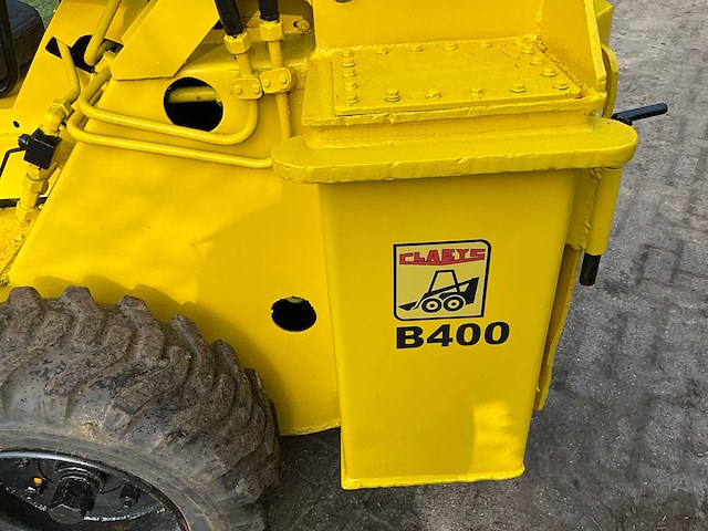 1975 claeys b400 compacte wiellader/ mini shovel - afbeelding 10 van  21