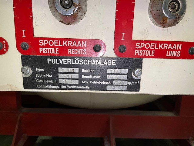 1975 minimax p1000 schuimpoedercontainer - afbeelding 6 van  23