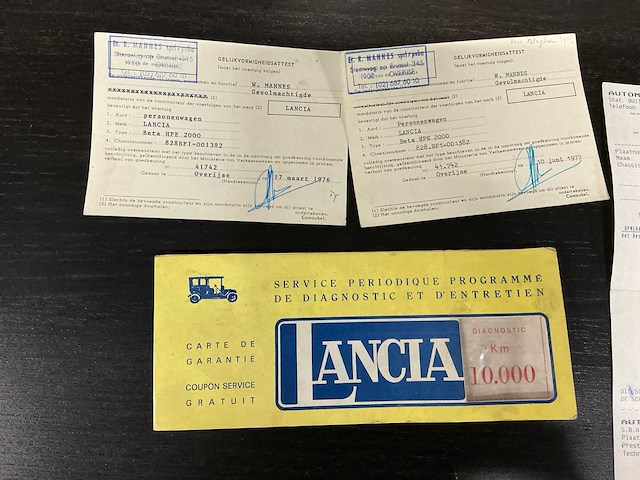 1976 - lancia beta hpe 2000 - afbeelding 4 van  13