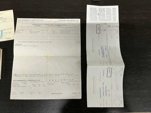 1976 - lancia beta hpe 2000 - afbeelding 5 van  13