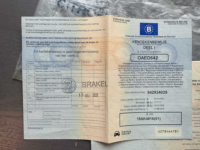 1976 citroën ak400 oldtimer - afbeelding 36 van  54