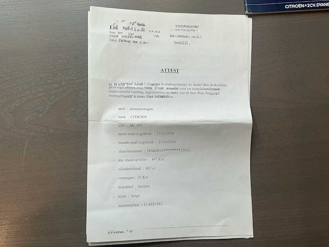 1976 citroën ak400 oldtimer - afbeelding 47 van  54