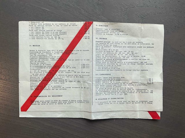 1976 citroën ak400 oldtimer - afbeelding 41 van  53