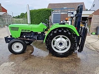 1976 deutz d4506-s oldtimer met achtergemonteerde hefmast - afbeelding 2 van  9