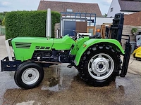 1976 deutz d4506-s oldtimer met achtergemonteerde hefmast - afbeelding 4 van  9