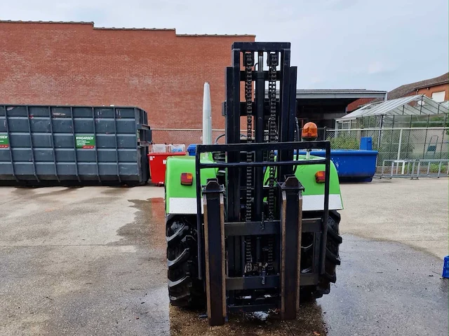 1976 deutz d4506-s oldtimer met achtergemonteerde hefmast - afbeelding 7 van  9