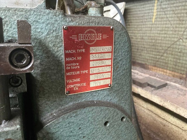 1976 eisele vmsiipv033 afkortcirkelzaagmachine - afbeelding 6 van  8