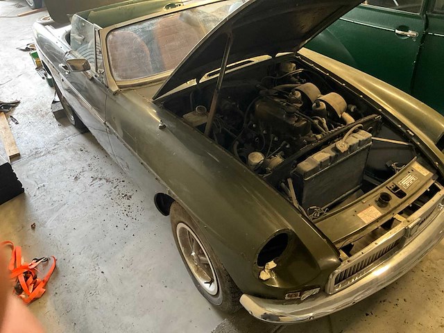 1976 mg b oldtimer(restauratieproject) - afbeelding 23 van  41