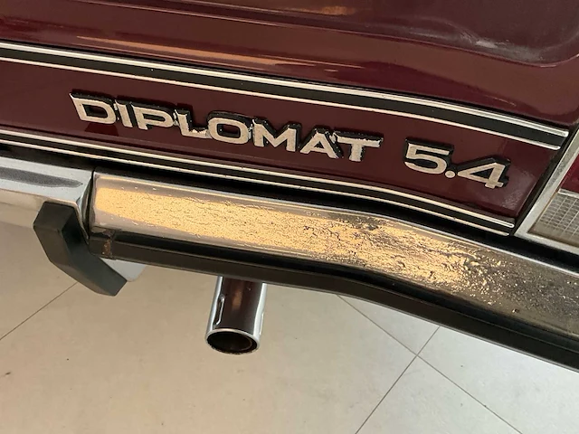 1976 opel diplomat 5.4 ( collector item) oldtimer - afbeelding 37 van  38
