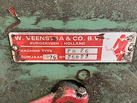 1976 veenstra pb 26 buizenbuigmachine - afbeelding 7 van  7