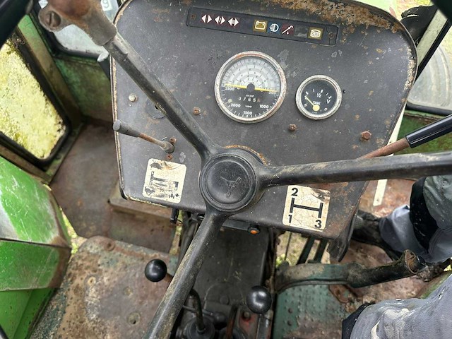 1977 deutz d 6206 oldtimer tractor - afbeelding 3 van  17