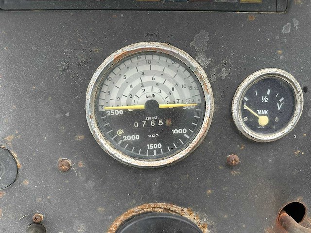 1977 deutz d 6206 oldtimer tractor - afbeelding 4 van  17