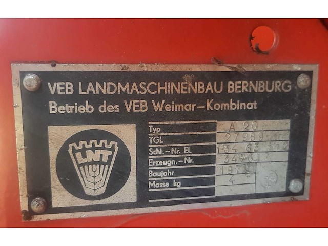 1977 saxonia a20 zaaimachine - afbeelding 13 van  20