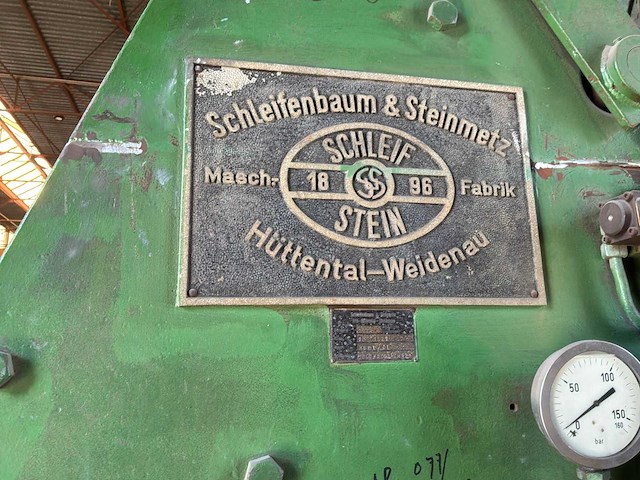 1977 schleifenbaun & steinmetz kraag rolmachine bodemplaat bordel machine - afbeelding 4 van  13