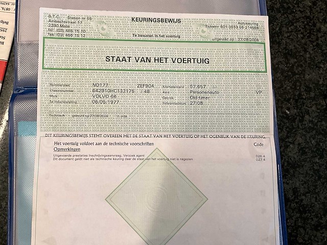 1977 volvo 66 - afbeelding 49 van  56