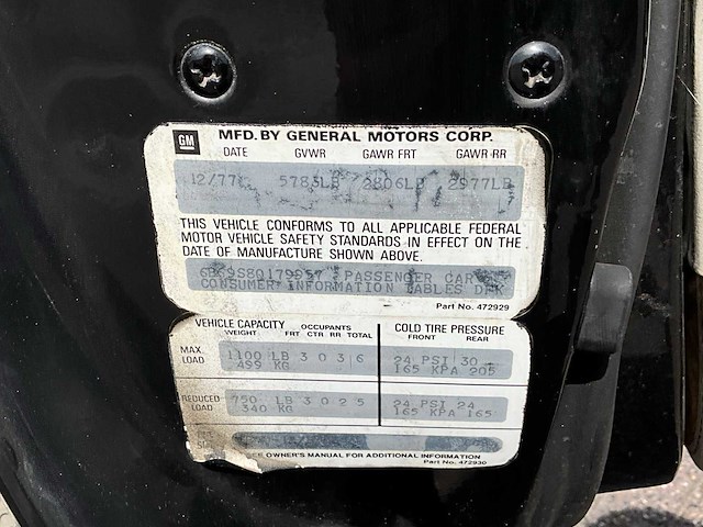 1978 cadillac brougham oldtimer - afbeelding 20 van  38