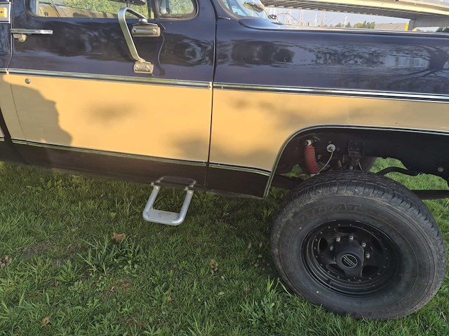 1978 chevrolet k20 pick-up v8 5.7 - body-off gerestaureerd - belgische inschrijving - afbeelding 5 van  40