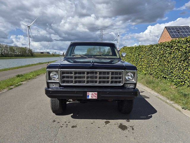 1978 chevrolet k20 pick-up v8 5.7 - body-off gerestaureerd - belgische inschrijving - afbeelding 37 van  40