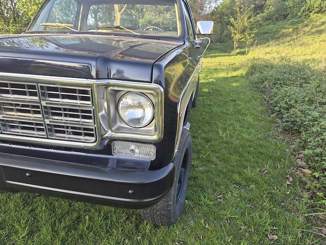 1978 chevrolet k20 pick-up v8 5.7 - body-off gerestaureerd - belgische inschrijving - afbeelding 39 van  40