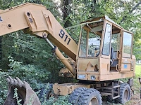 1978 liebherr a911 bouwkraan - 1978 liebherr a 911 wielgraafmachine - afbeelding 6 van  8