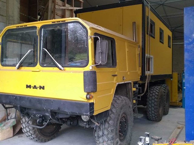 1978 man kat 7tmil 6x6 vrachtwagen - afbeelding 1 van  21