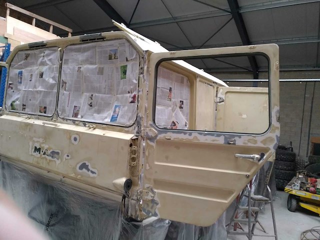 1978 man kat 7tmil 6x6 vrachtwagen - afbeelding 3 van  21