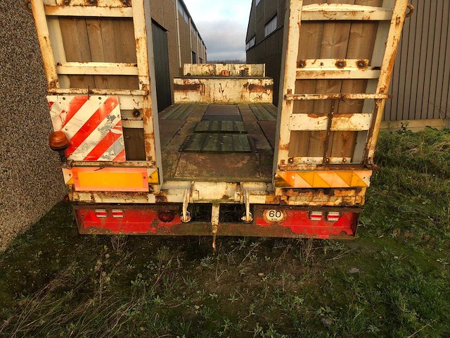 1978 robust-kaiser originele psb flatbed trailer - afbeelding 3 van  7