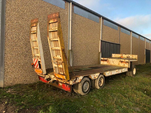 1978 robust-kaiser originele psb flatbed trailer - afbeelding 10 van  17