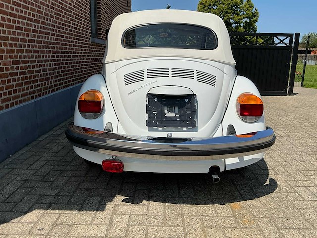 1978 volkswagen cabrio kever 1.6 injectie white edition karmann - afbeelding 6 van  6