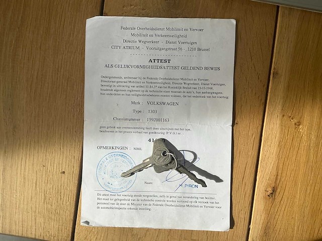 1978 volkswagen kever cabrio oldtimer - afbeelding 22 van  35