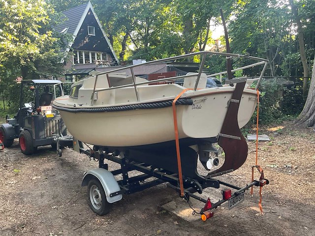 1979 beneteau capelan open zeilboot “dutske” met trailer - afbeelding 22 van  23