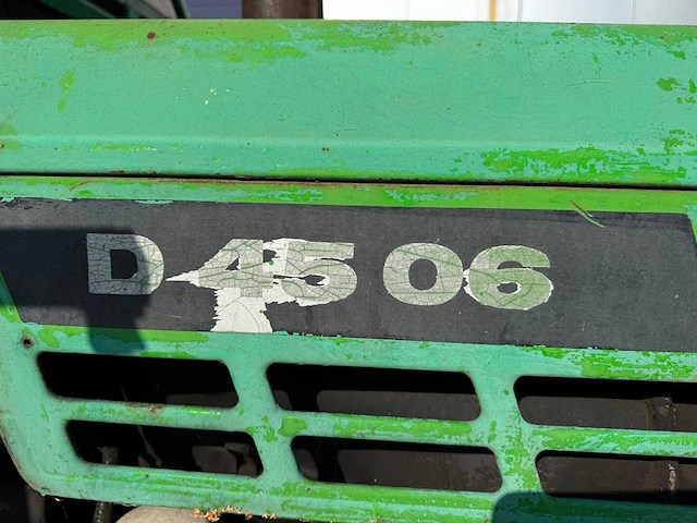 1979 deutz d4506 landbouwtractor met cabine - functioneel - afbeelding 5 van  12