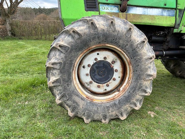 1979 deutz dx90 dx90 90 4wd landbouwtractor - afbeelding 2 van  25