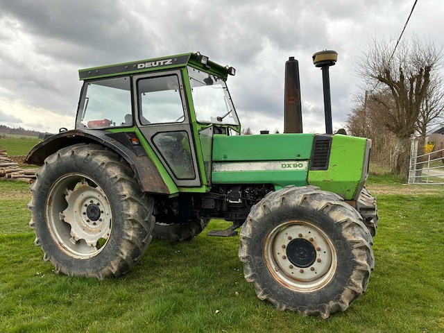 1979 deutz dx90 dx90 90 4wd landbouwtractor - afbeelding 21 van  25
