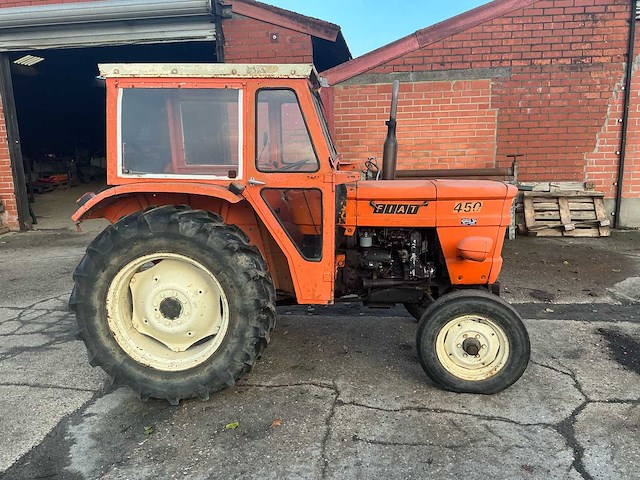 1979 fiat 450 oldtimer tractor - afbeelding 20 van  24