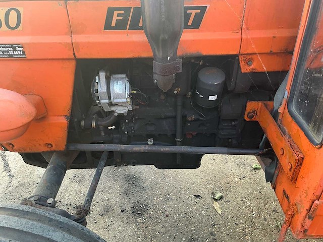 1979 fiat 450 oldtimer tractor - afbeelding 24 van  24
