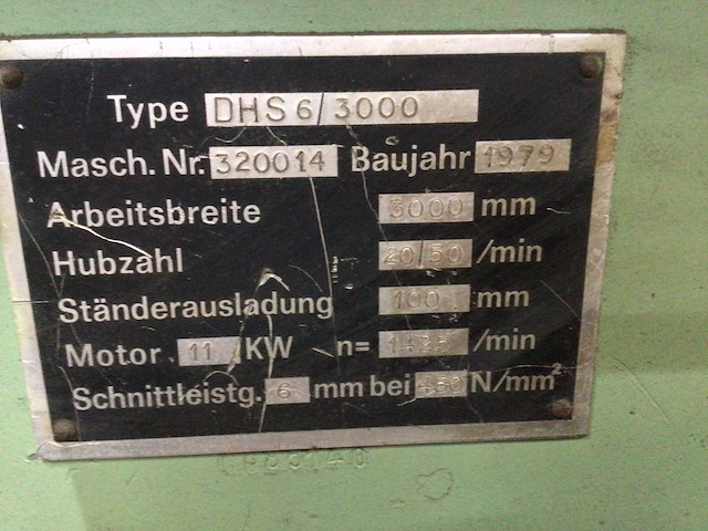 1979 fischer dhs6/3000 guillotine-schering - afbeelding 6 van  10