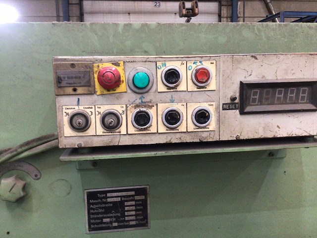 1979 fischer dhs6/3000 guillotine-schering - afbeelding 7 van  10