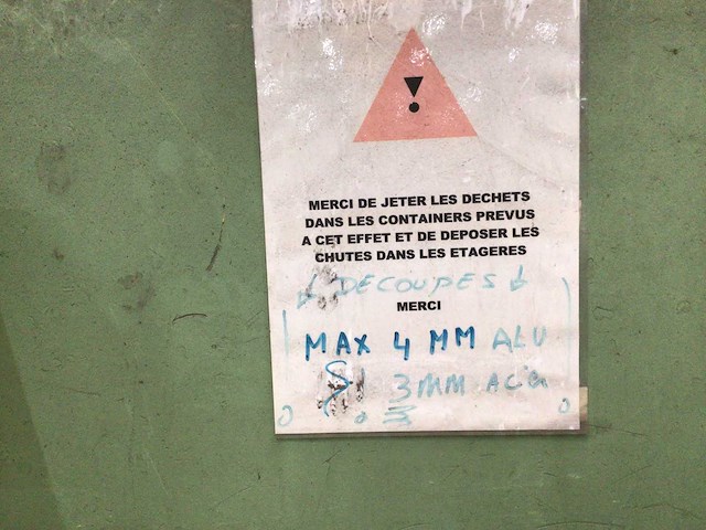 1979 fischer dhs6/3000 guillotine-schering - afbeelding 9 van  10