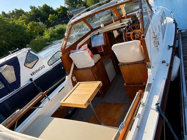 1979 fjord selqueen 24 - volvo penta motor motorjacht / boot - afbeelding 3 van  29