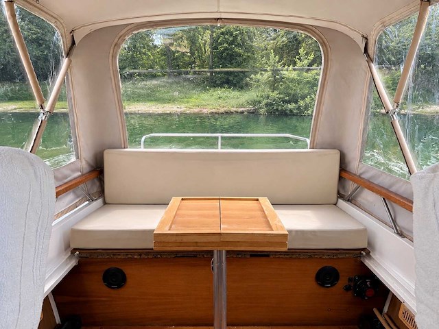 1979 fjord selqueen 24 - volvo penta motor motorjacht / boot - afbeelding 4 van  29