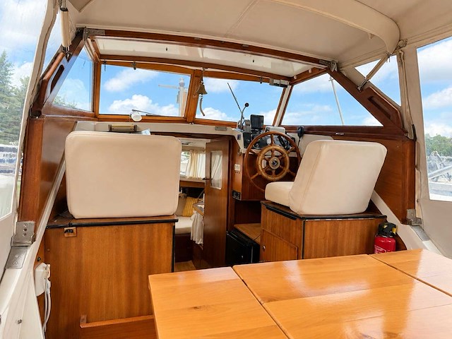 1979 fjord selqueen 24 - volvo penta motor motorjacht / boot - afbeelding 5 van  29