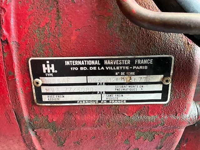 1979 international 1055 4wd landbouwtractor - afbeelding 22 van  29