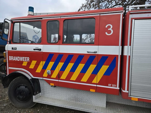 1979 mercedes-benz 913 brandweerwagen - functioneel - afbeelding 19 van  20
