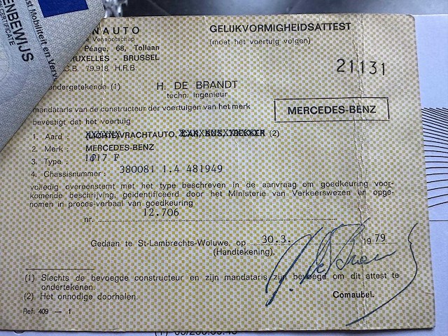 1979 mercedes-benz brandweerwagen - afbeelding 18 van  25