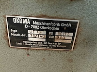 1979 okoma uf 4s profileermachine en pennenbank - afbeelding 10 van  22