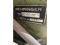 1980 behringer super 282 metaalzaagmachine - afbeelding 7 van  7