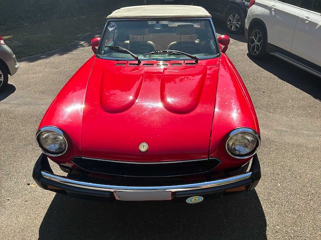 1980 fiat spider 124 cabriolet auto - afbeelding 40 van  42